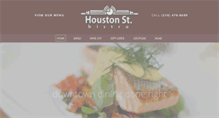 Desktop Screenshot of houstonstbistro.com